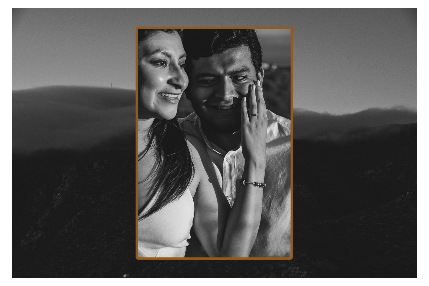 Fotografía de save the date en Ensenada Baja California por Jesús Amaya fotógrafo de bodas destino en México